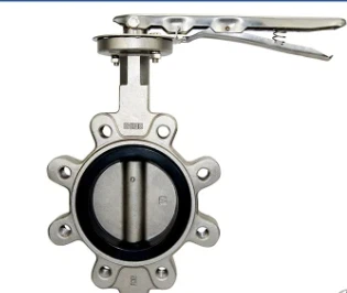 Electric Actuator Lug Type Rubber Seal Butterfly Valve CE